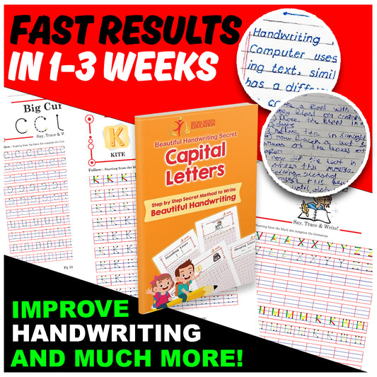 UNLOCK THE SECRETS OF BEAUTIFUL CAPITAL LATTER HANDWRITING