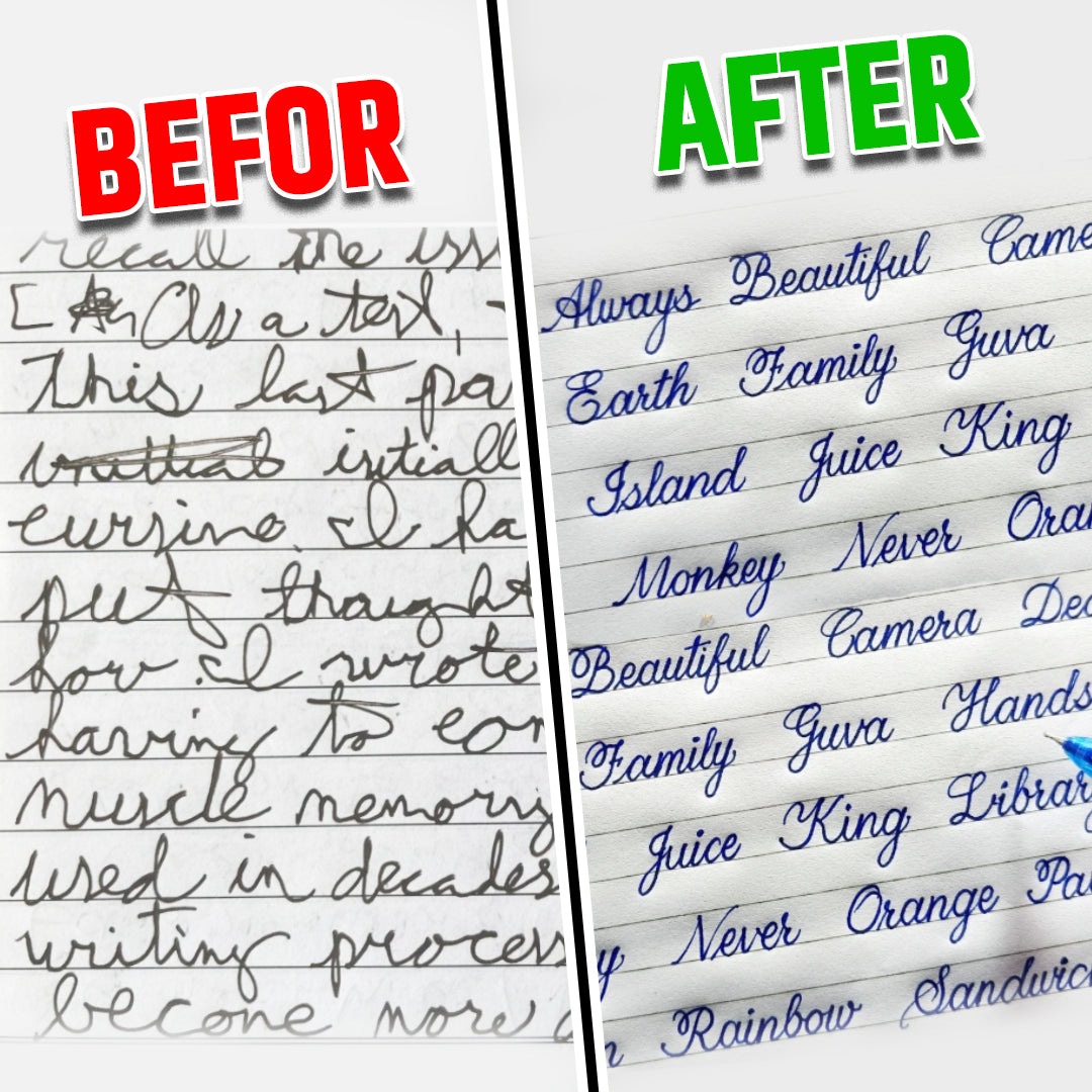 UNLOCK THE SECRETS OF BEAUTIFUL CURSIVE CAPITAL LATTER HANDWRITING