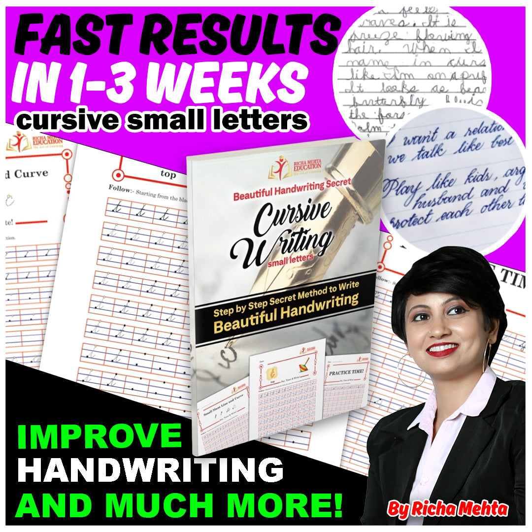 UNLOCK THE SECRETS OF BEAUTIFUL CURSIVE SMALL LATTER HANDWRITING