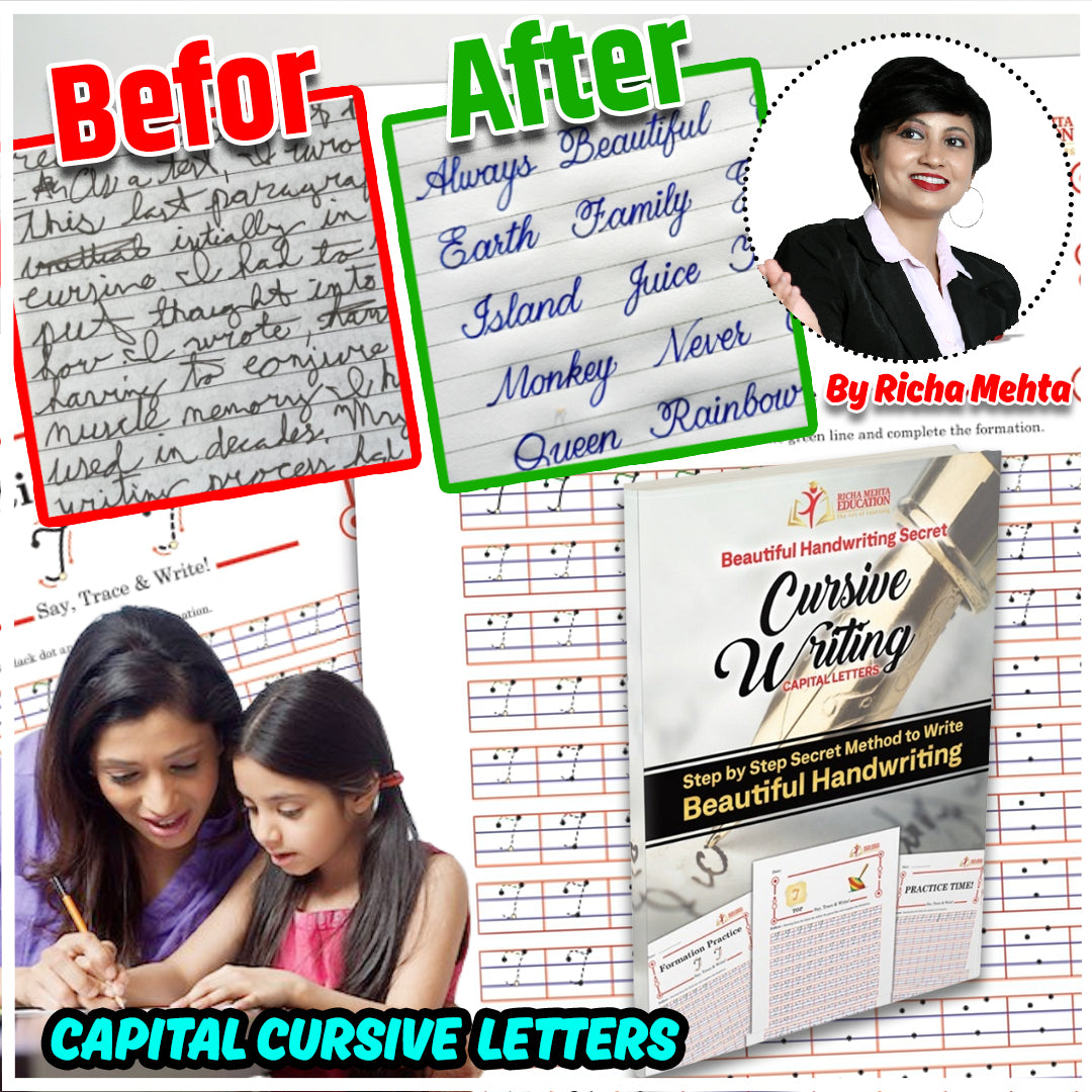 UNLOCK THE SECRETS OF BEAUTIFUL CURSIVE CAPITAL LATTER HANDWRITING