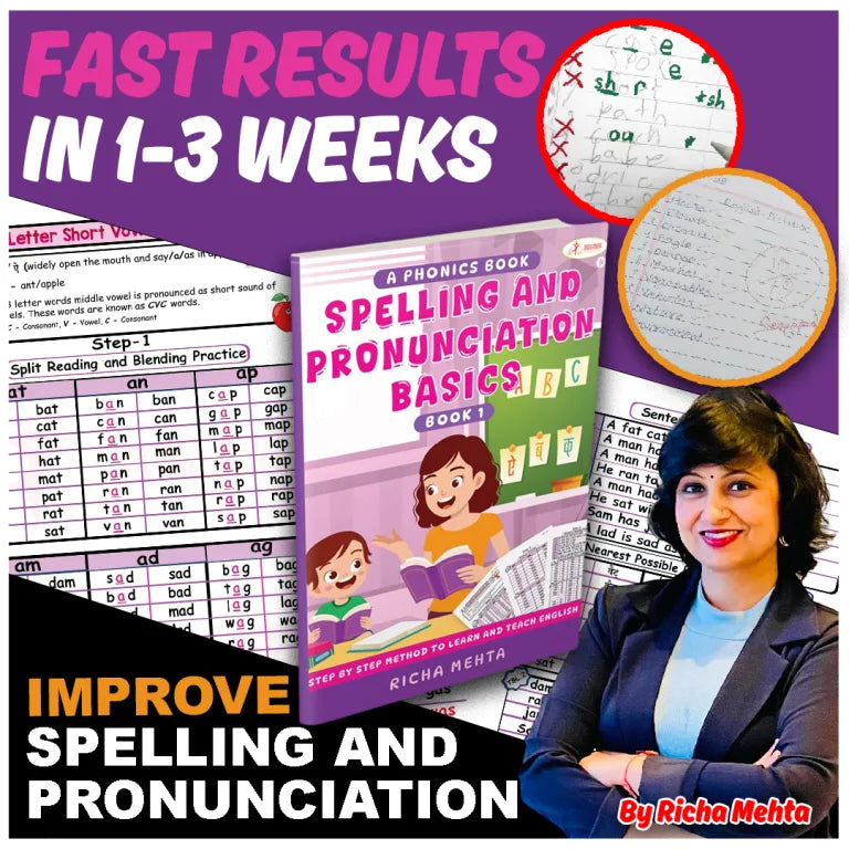 SPELLING AND PRONUNCIATION BASICS (PHONICS BOOK 1)
